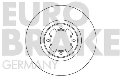 Тормозной диск EUROBRAKE 5815204402