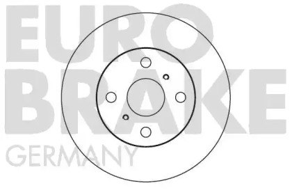 Тормозной диск EUROBRAKE 5815204515