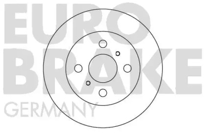 Тормозной диск EUROBRAKE 5815204529