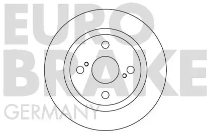 Тормозной диск EUROBRAKE 5815204552