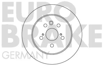 Тормозной диск EUROBRAKE 5815204558