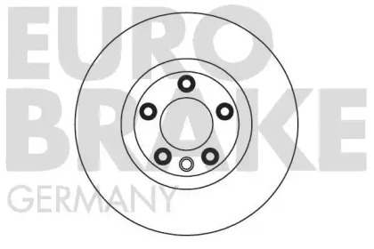 Тормозной диск EUROBRAKE 58152047151