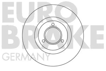 Тормозной диск EUROBRAKE 5815209901