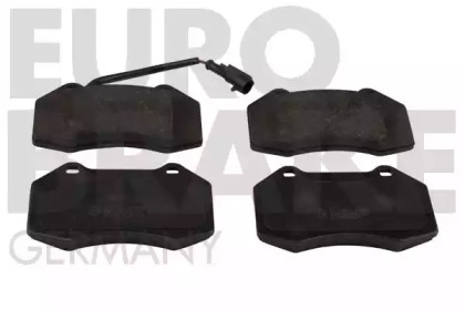 Комплект тормозных колодок EUROBRAKE 5502221027