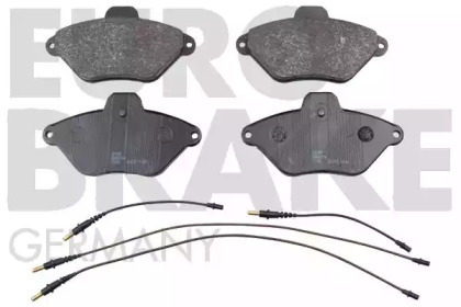 Комплект тормозных колодок EUROBRAKE 5502221931