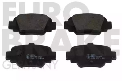 Комплект тормозных колодок EUROBRAKE 5502222246