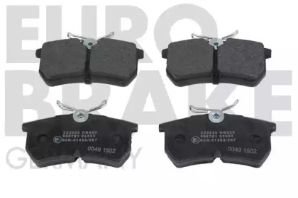 Комплект тормозных колодок EUROBRAKE 5502222550