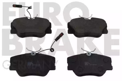 Комплект тормозных колодок EUROBRAKE 5502223318