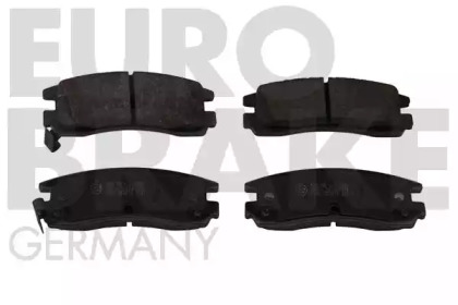 Комплект тормозных колодок EUROBRAKE 5502223616