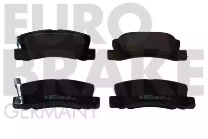 Комплект тормозных колодок EUROBRAKE 5502224551