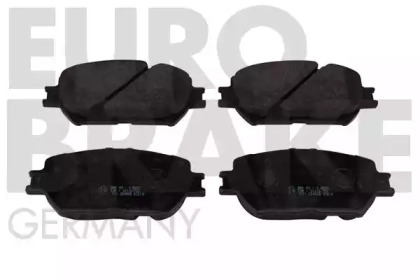 Комплект тормозных колодок EUROBRAKE 5502224568