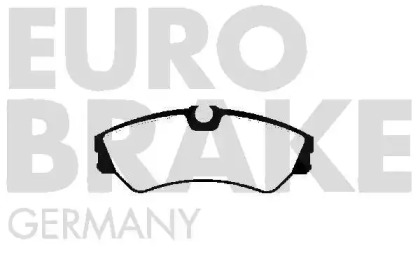 Комплект тормозных колодок EUROBRAKE 5502224728