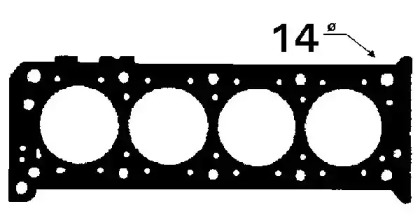 Прокладкa BGA CH4395