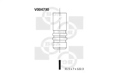 Клапан BGA V004730