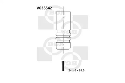 Клапан BGA V035542