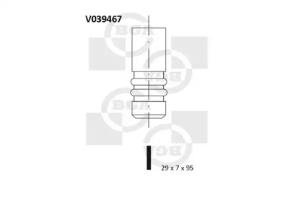 Клапан BGA V039467