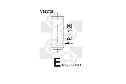 Клапан BGA V991723