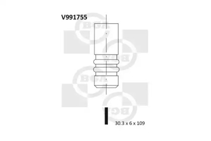 Клапан BGA V991755