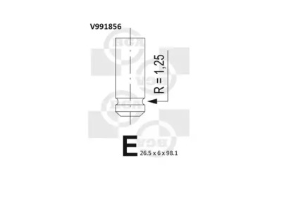 Клапан BGA V991856