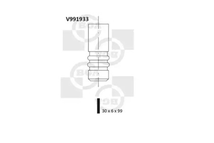 Клапан BGA V991933