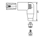 Вилка BREMI 13552A1