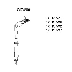 Комплект электропроводки BREMI 287/200
