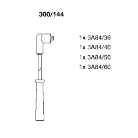 Комплект электропроводки BREMI 300/144