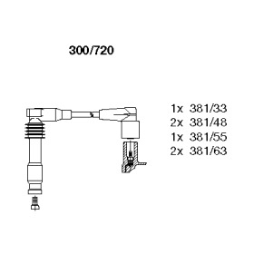 Комплект электропроводки BREMI 300/720