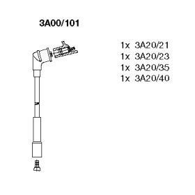 Комплект электропроводки BREMI 3A00/101