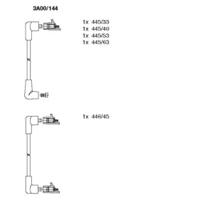 Комплект электропроводки BREMI 3A00/144