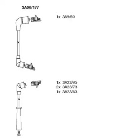 Комплект электропроводки BREMI 3A00/177