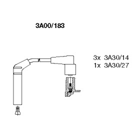 Комплект электропроводки BREMI 3A00/183