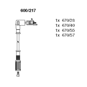 Комплект электропроводки BREMI 600/217