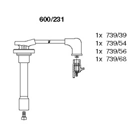 Комплект электропроводки BREMI 600/231