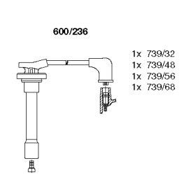 Комплект электропроводки BREMI 600/236