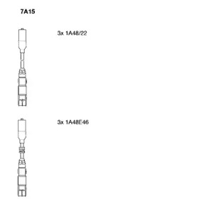 Комплект электропроводки BREMI 7A15