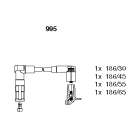 Комплект электропроводки BREMI 995