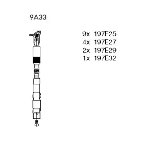 Комплект электропроводки BREMI 9A33