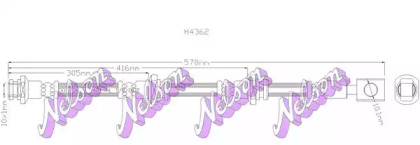 Шлангопровод BROVEX-NELSON H4362