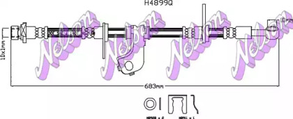 Шлангопровод BROVEX-NELSON H4899Q