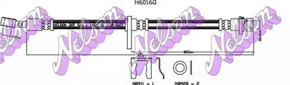 Шлангопровод BROVEX-NELSON H6016Q