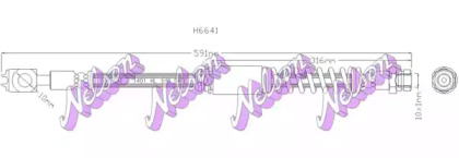 Шлангопровод BROVEX-NELSON H6641