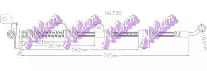 Шлангопровод BROVEX-NELSON H6738