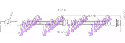 Шлангопровод BROVEX-NELSON H6740