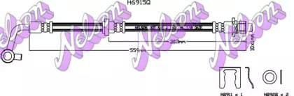 Шлангопровод BROVEX-NELSON H6915Q