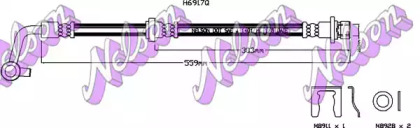 Шлангопровод BROVEX-NELSON H6917Q