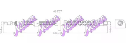 Шлангопровод BROVEX-NELSON H6957