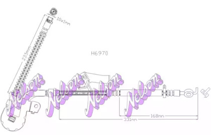 Шлангопровод BROVEX-NELSON H6970