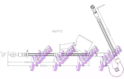 Шлангопровод BROVEX-NELSON H6972