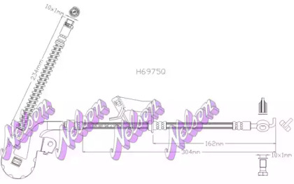 Шлангопровод BROVEX-NELSON H6975Q